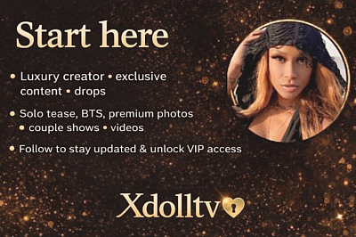 Goddess Tiffani Love — official Xdolltv VIP links for exclusive creator content, BTS drops, premium photos and videos, and member-only updates (18+).